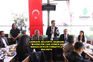 ÇANKAYA BELEDİYE BAŞKANI HÜSEYİN CAN GÜNER BAHÇELİEVLER ESNAFIYLA BULUŞTU_Siteler TV