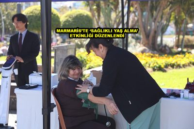 MARMARİS TE SAĞLIKLI YAŞ ALMA ETKİNLİĞİ DÜZENLENDİ_Siteler TV