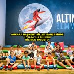 ANKARA BAŞKENT MİLLET BAHÇESİNDE 1 YILDA 100 BİN KİŞİ BİLİMLE BULUŞTU_Siteler TV