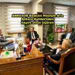ANKESOB Başkanı Hüseyin Ar a Ankara Kulübü nden hayırlı olsun ziyareti_Siteler TV