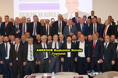 ANKESOB Başkanlar Kurulu Toplandı_Siteler TV