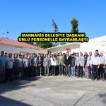 MARMARİS BELEDİYE BAŞKANI ÜNLÜ PERSONELLE BAYRAMLAŞTI_Siteler TV