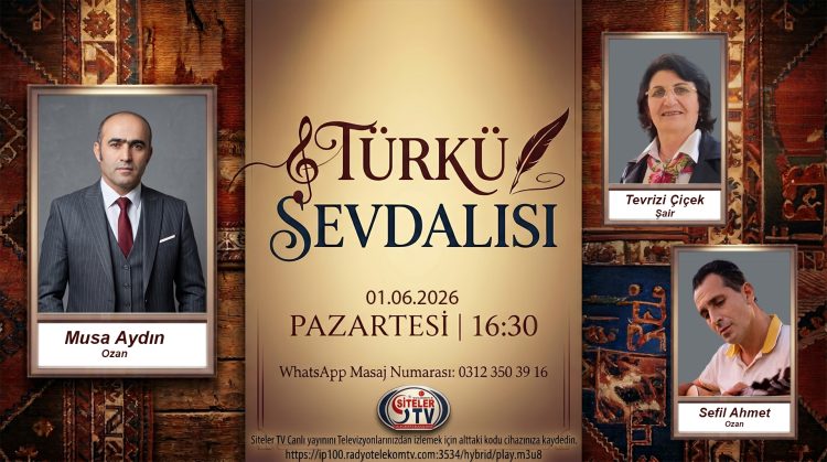 Ozan Musa Ayın Sunduğu Türkü Sevdalısı Şair Tevrizi çiçek - Ozan Sefil Ahmet_Siteler TV