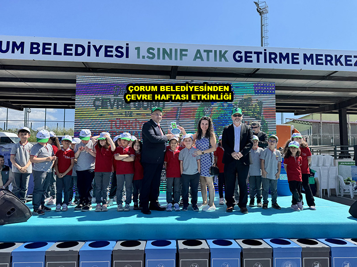 ÇORUM BELEDİYESİNDEN ÇEVRE HAFTASI ETKİNLİĞİ …2026