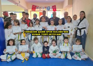 ESKİŞEHİR ŞAHİN SPOR KULÜBÜ NDE KUŞAK TERFİ HEYECANI_Siteler TV