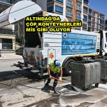 ALTINDAĞ'DA ÇÖP KONTEYNERLERİ MİS GİBİ OLUYOR_SİTELER TV