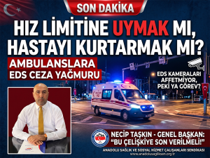 AMBULANS SÜRÜCÜLERİNE KAZA SONRASI RÜCU VE RADAR CEZASI_SİTELER TV