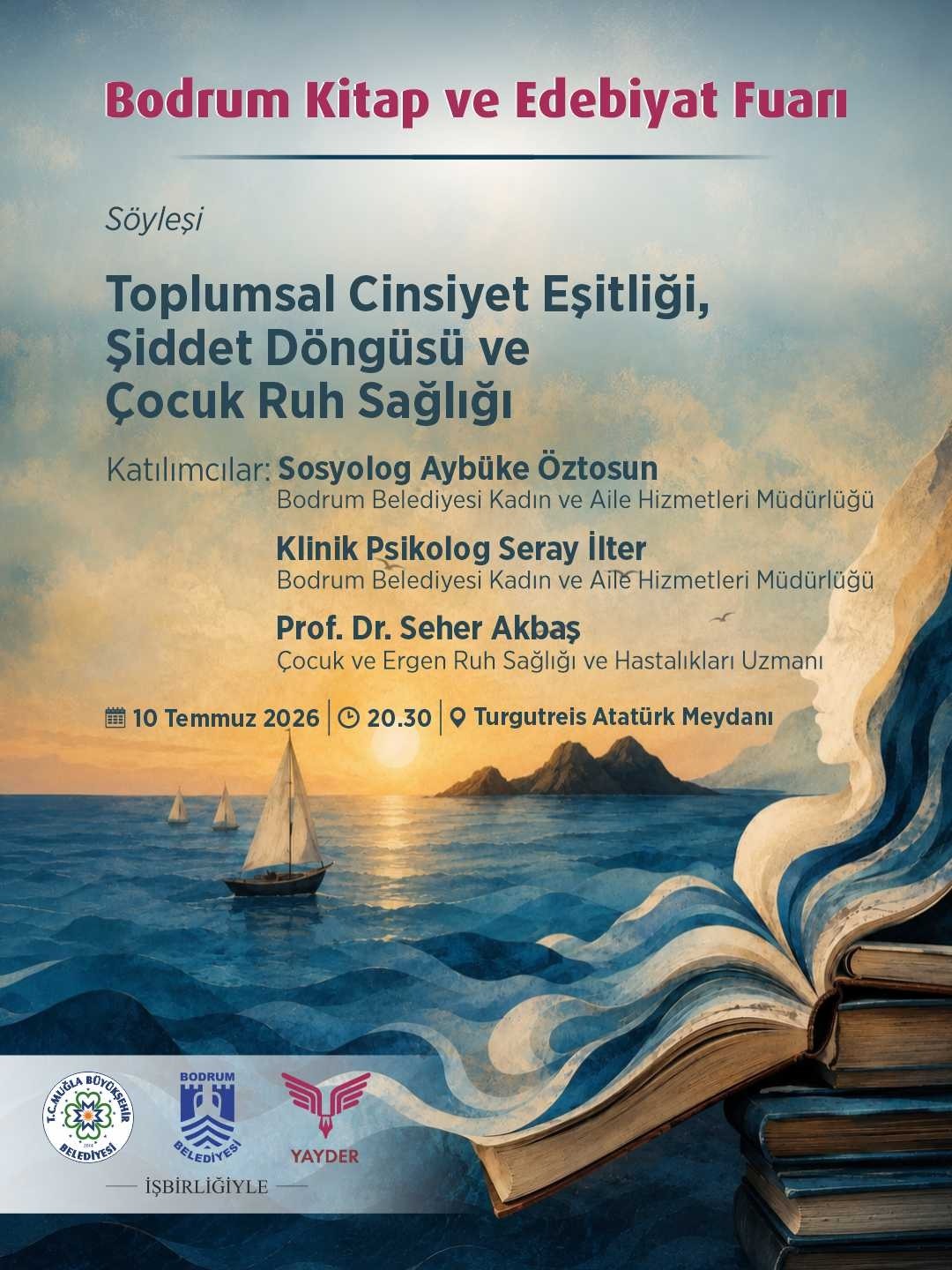Bodrum Kitap ve Edebiyat Fuarı Devam Ediyor …2026