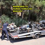 MARMARİS'TE HURDA TEMİZLİĞİ BAŞLADI_Siteler TV