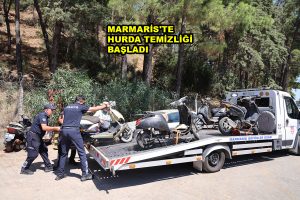 MARMARİS'TE HURDA TEMİZLİĞİ BAŞLADI_Siteler TV