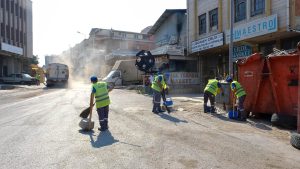 ALTINDAĞ BELEDİYESİ SİTELER’DE SABAH TEMİZLİĞİ YAPTI_SİTELER TV