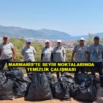 MARMARİS TE SEYİR NOKTALARINDA TEMİZLİK ÇALIŞMASI_Siteler TV