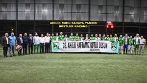 AHİLİK RUHU SAHAYA YANSIDI, DOSTLUK KAZANDI_Siteler TV
