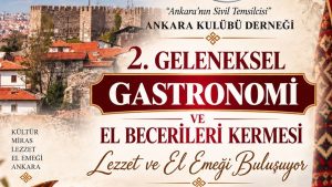 Ankara Kulübü Derneği tarafından, Ankara’nın geleneksel değerlerini yaşatmak, üretme ve paylaşma kültürünü güçlendirmek amacıyla düzenlenen 2. Geleneksel Gastronomi ve El Becerileri Kermesi, 30 Eylül 2026 Çarşamba günü Ankara Konağı’nda gerçekleştirilecek. Geleneksel lezzetler ile el emeği ürünlerin buluşacağı kermesten elde edilecek gelir ise Ankara Kulübü Derneği Burs Fonu’na aktarılacak. Ankara Kulübü Derneği 2. Geleneksel Gastronomi ve El Becerileri Kermesi, 30 Eylül 2026 Çarşamba günü Ankara Konağı’nda gerçekleştirilecek. Ankara Kulübü Derneği Genel Başkanı Dr. Metin Özaslan, kermese ilişkin yaptığı açıklamada, etkinliğin Ankara’nın köklü mutfak kültürünü, yöresel ürünlerini ve lezzetlerini; geleneksel el sanatlarının seçkin örnekleri ile el emeği göz nuru ürünleri bir araya getireceğini belirtti. Kermesin kültürel değerlerin yaşatılmasının yanı sıra üretme, paylaşma ve dayanışma kültürünün güçlendirilmesine katkı sağlayacağını vurgulayan Özaslan, “Ankara Kulübü Derneği olarak kültürümüzü yalnızca korumayı değil, yaşatarak gelecek kuşaklara aktarmayı da çok önemsiyoruz. Ankara genelindeki şubelerimizin de destek ve katkılarıyla geleneksel lezzetlerimizi, el sanatlarımızı ve el emeği ürünlerimizi aynı çatı altında buluşturacağımız kermesimizde, Bacıerenlerimiz de gerek stantlarda üstlenecekleri görevlerle gerekse sergileyecekleri gösterilerle etkinliğimize ayrı bir anlam katacak. Kermesimizin üyelerimiz ve hemşehrilerimiz arasındaki birlik ve beraberliği pekiştiren anlamlı bir buluşma olacağına inanıyoruz.” ifadelerini kullandı. “KERMES GELİRİ BURS FONUNA AKTARILACAK” Kermesten elde edilecek gelirin Ankara Kulübü Derneği Burs Fonu’na aktarılacağını belirten Özaslan, “Kermesimiz ile sahip olduğumuz zengin yöresel ve kültürel değerlerimizi yaşatırken, aynı zamanda sosyal yardımlaşma ve eğitime destek amacı da taşıyoruz. Buradan elde edilecek gelirle eğitim hayatını sürdüren genç Seymen ve Bacıerenlerimize katkı sunacağız. Kermesimize destek veren ve katılım sağlayan herkes, bu dayanışmanın da bir parçası olacak.” dedi. Özaslan, 30 Eylül Çarşamba günü saat 14.00’te Ankara Konağı’nda gerçekleştirilecek 2. Geleneksel Gastronomi ve El Becerileri Kermesi’ne davette bulunarak, Ankara sevdalısı, kentin kültürüne ve değerlerine sahip çıkan tüm gönül dostlarını bu anlamlı dayanışmaya ortak olmaya çağırdı.