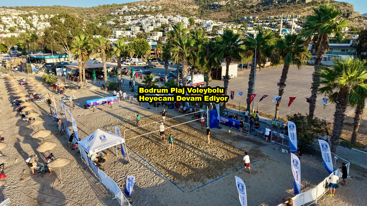 Bodrum Plaj Voleybolu Heyecanı Devam Ediyor_Siteler TV