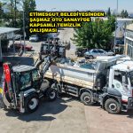 ETİMESGUT BELEDİYESİNDEN ŞAŞMAZ OTO SANAYİ’DE KAPSAMLI TEMİZLİK ÇALIŞMASI_SİTELER TV
