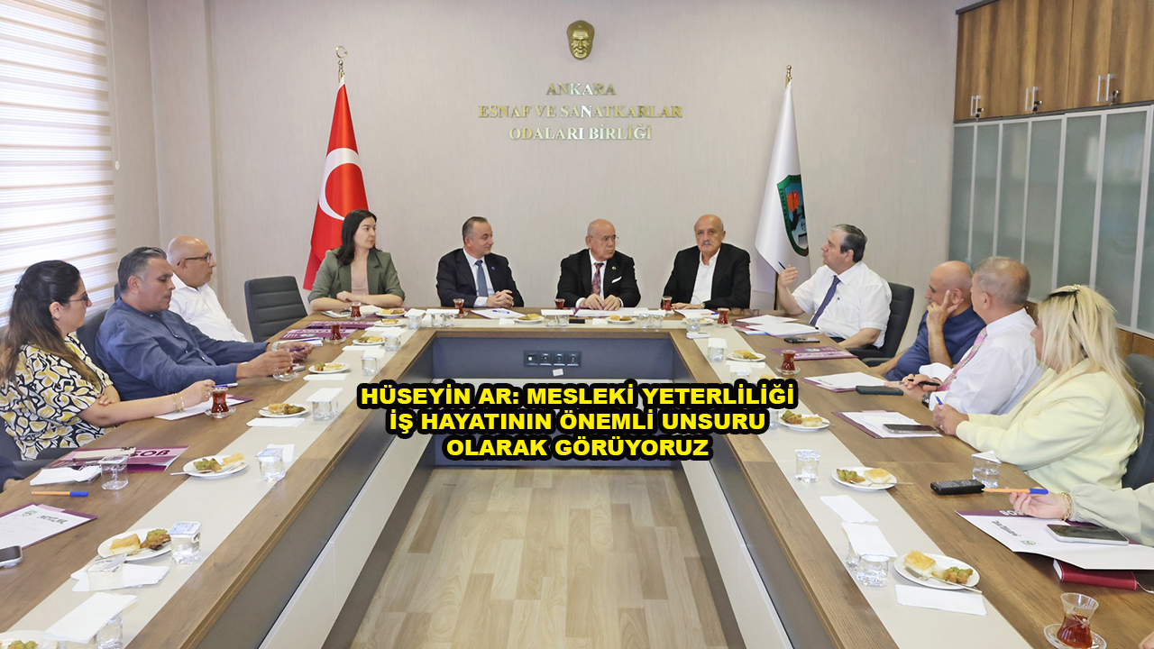HÜSEYİN AR MESLEKİ YETERLİLİĞİ İŞ HAYATININ ÖNEMLİ UNSURU OLARAK GÖRÜYORUZ_Siteler TV