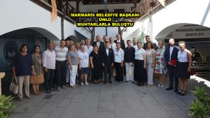 MARMARİS BELEDİYE BAŞKANI ÜNLÜ MUHTARLARLA BULUŞTU_Siteler TV