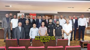 OTO SANATKARLARI MESLEKİ EĞİTİM İÇİN BULUŞTU_Siteler TV