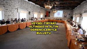 VEYSEL TİRYAKİ ALTINDAĞ’IN ALTIN ÖĞRENCİLERİYLE BULUŞTU_SİTELER TV