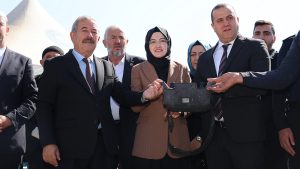 AKYURT ELECİK MAHALLE KONAĞININ TEMELİ ATILDI_SİTELER TV