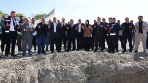 AKYURT ELECİK MAHALLE KONAĞININ TEMELİ ATILDI_SİTELER TV