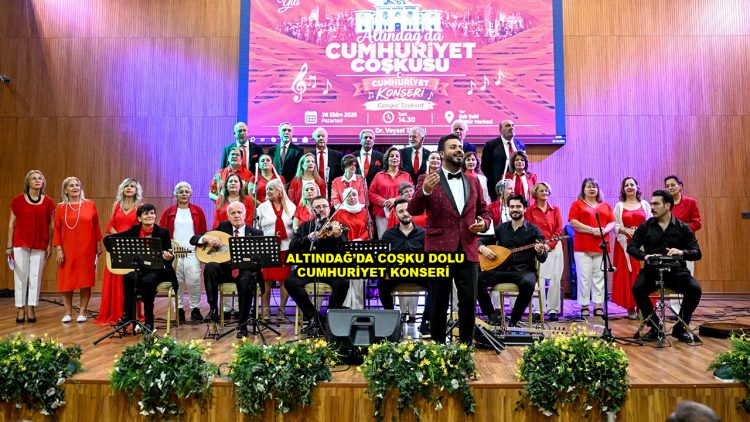 ALTINDAĞ’DA COŞKU DOLU CUMHURİYET KONSERİ