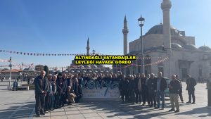 ALTINDAĞLI VATANDAŞLAR LEYLEĞİ HAVADA GÖRDÜ_Siteler TV