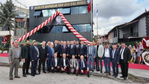 Ankara Oto Sanatkarları Esnaf Odasının yeni hizmet binası açıldı_Siteler TV
