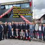 Ankara Oto Sanatkarları Esnaf Odasının yeni hizmet binası açıldı_Siteler TV