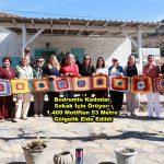 Bodrumlu Kadınlar Sokak İçin Örüyor 1.400 Motiften 53 Metre Gölgelik Elde Edildi_SitelerTV