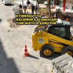 ETİMESGUT’TA KALDIRIM ÇALIŞMALARI TÜM HIZIYLA SÜRÜYOR_SİTELER TV