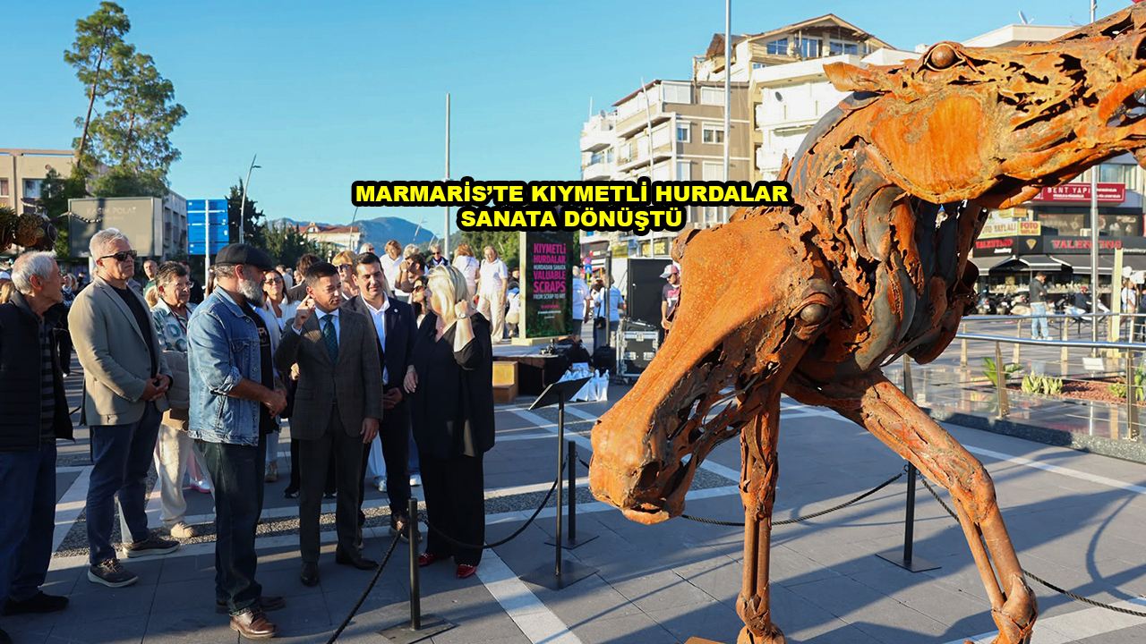 MARMARİS’TE KIYMETLİ HURDALAR SANATA DÖNÜŞTÜ_Siteler TV